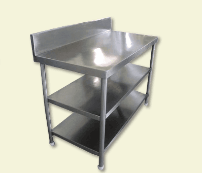 Double U/S Work Table