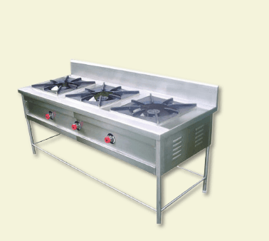 Indian Triple Burner