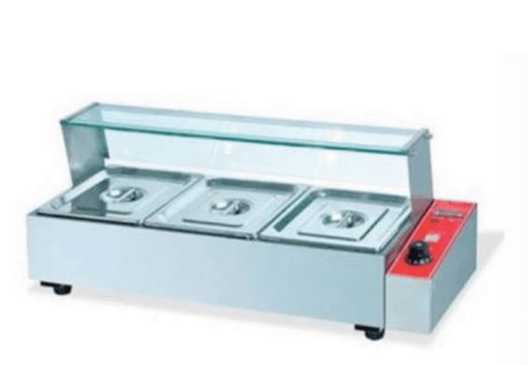 Bain Marie with Glass 3H