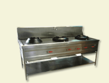 Chinese Triple Burner