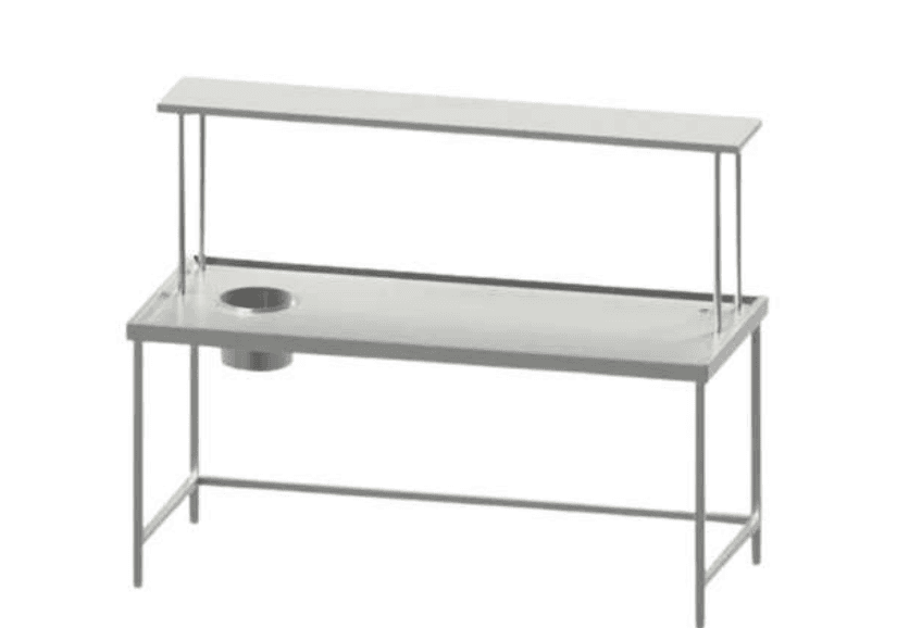 Dish Landing with Table
