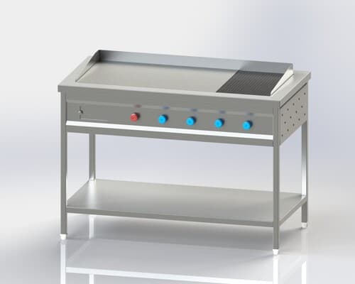 Griddle Plate with Puffer