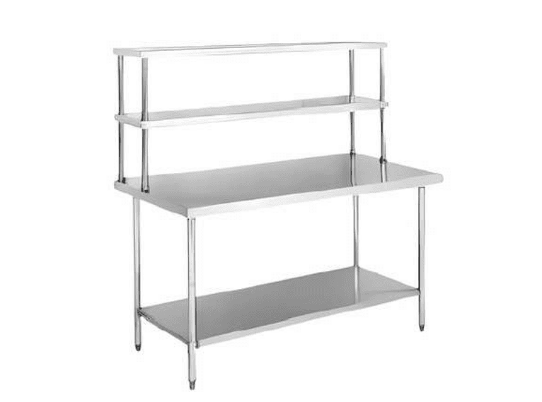 Pickup Table with 2 OHS and 1 Undershelf